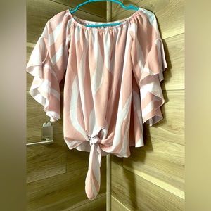 Off shoulder blouse